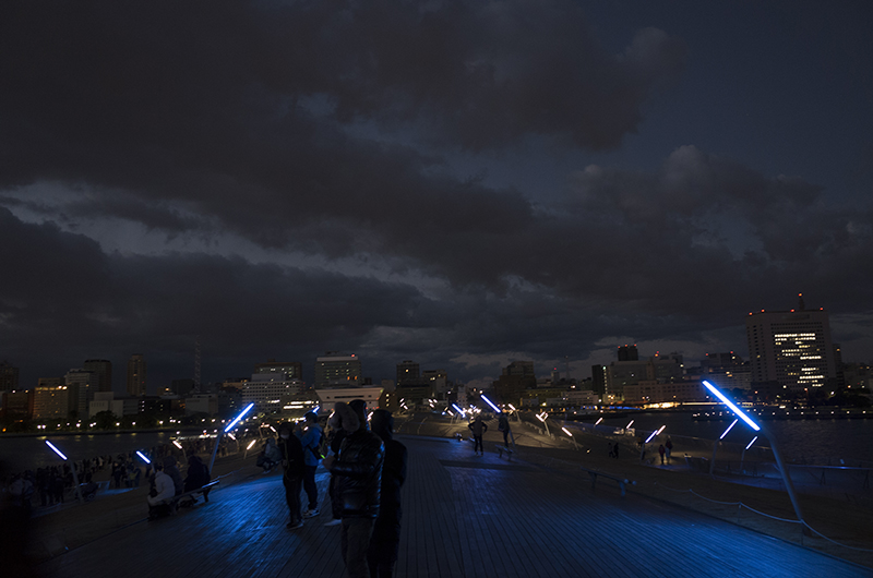 初日の出・大さん橋・夜明け前