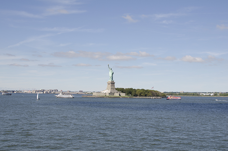 アメリカの旅2014：自由の女神