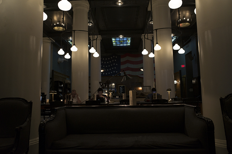 アメリカの旅2014：エースホテルNYのロビー