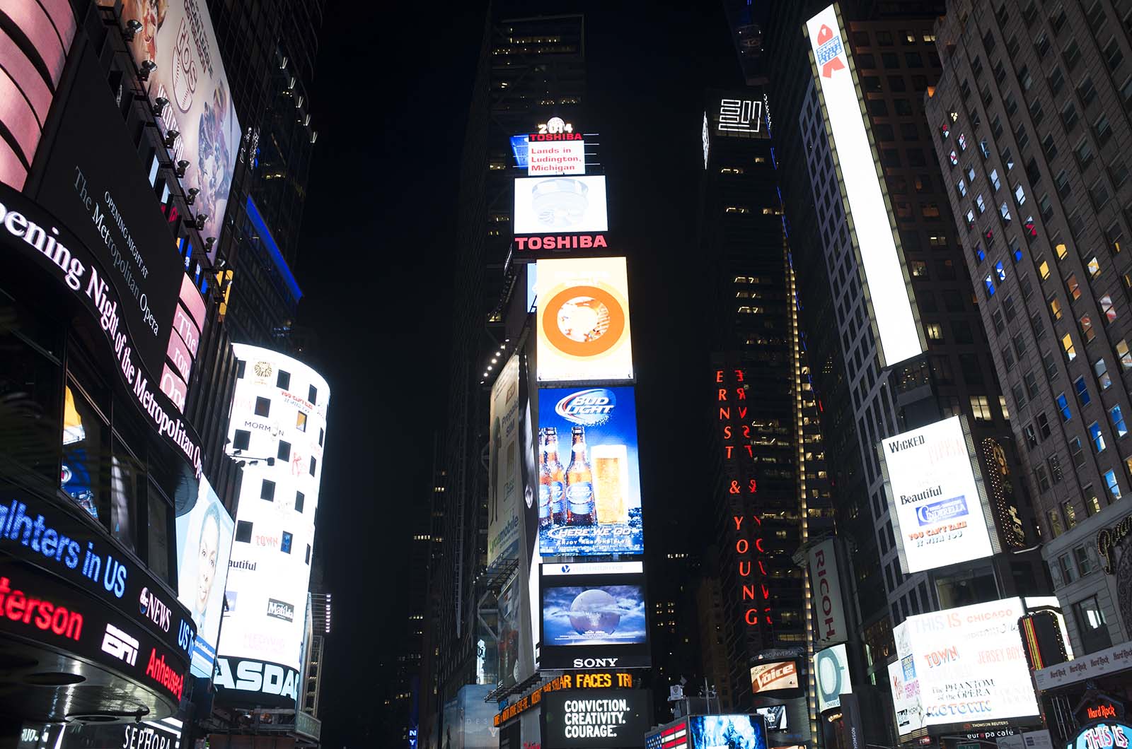 アメリカの旅2014:Times Square