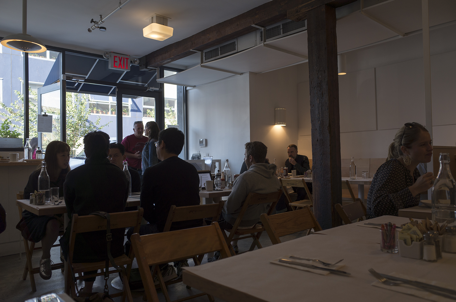 アメリカの旅2014：egg店内