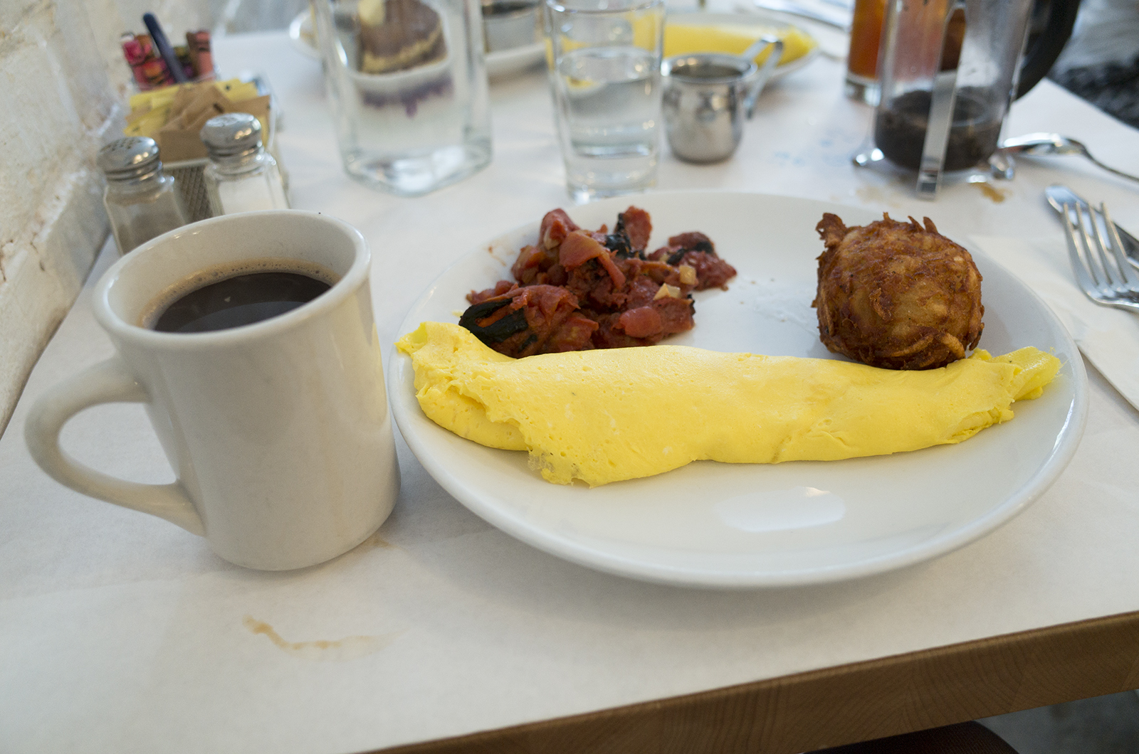 アメリカの旅2014：eggで朝食