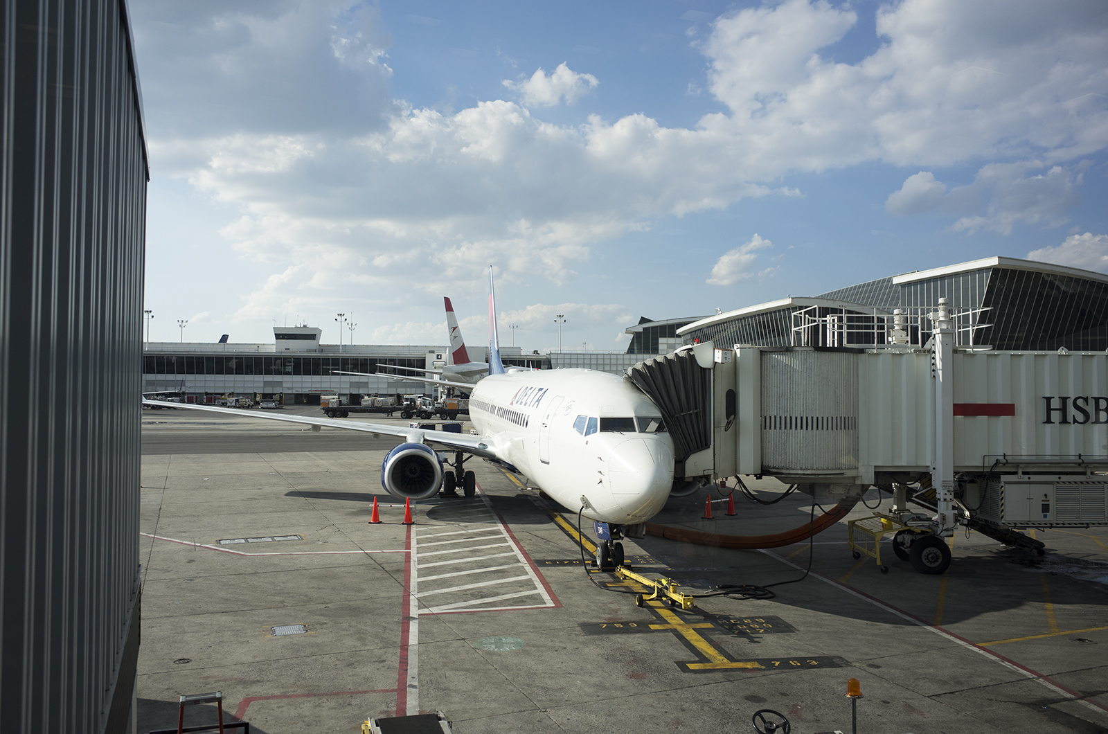 アメリカの旅2014：JFKterminal2乗る飛行機