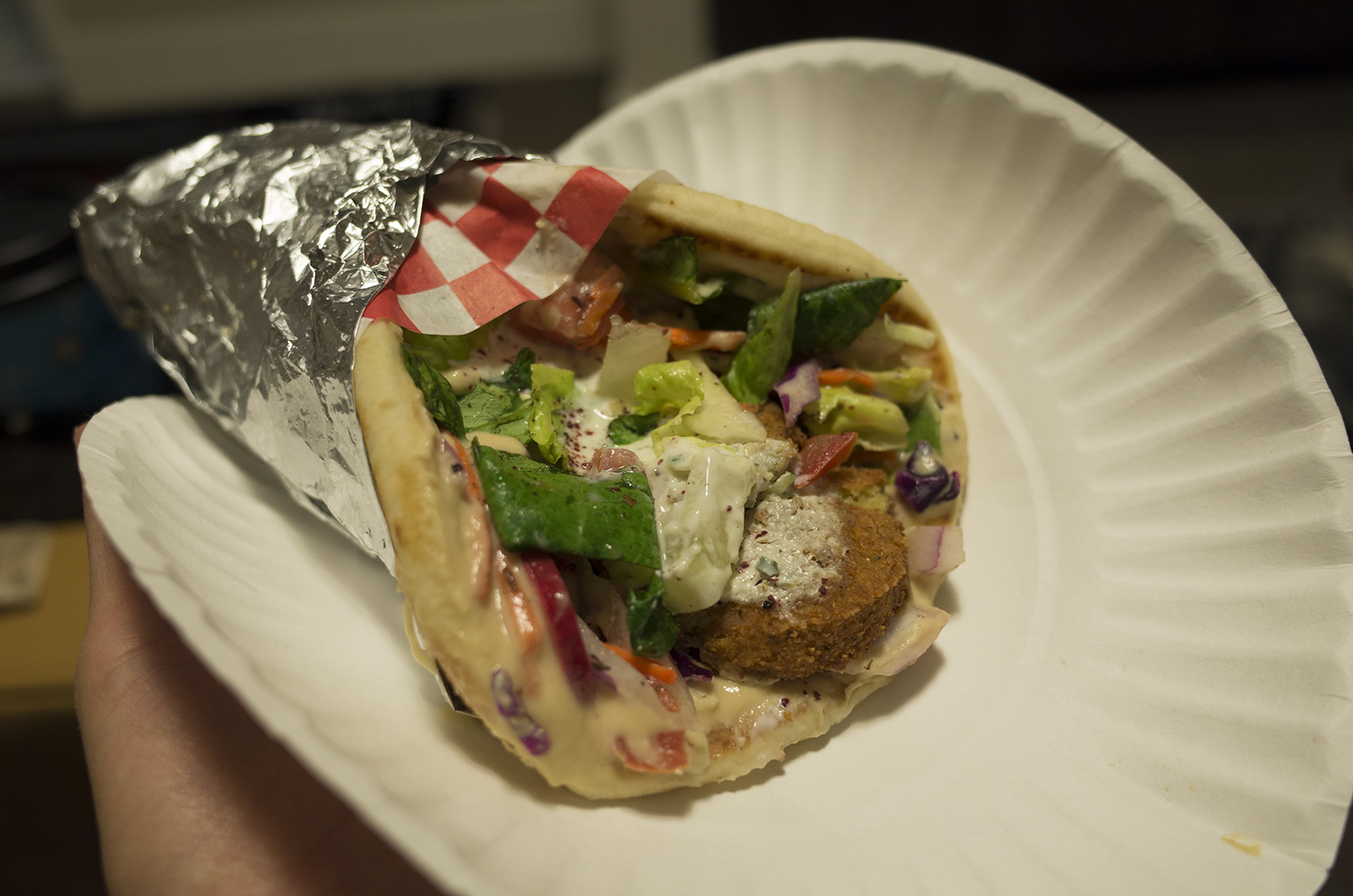 アメリカの旅2014：ファラフェルサンド